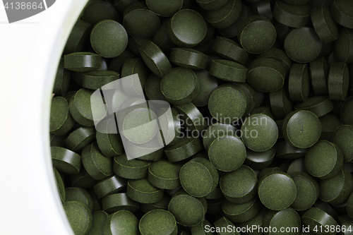 Image of chlorella vulgaris tabs