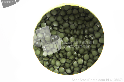 Image of chlorella vulgaris tabs