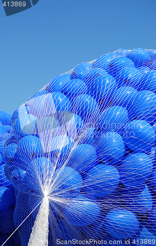 Image of blue balloon