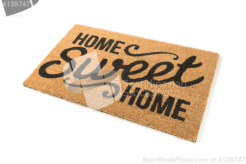 Image of Home Sweet Home Welcome Mat Isolated on White