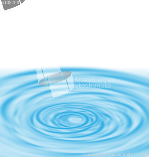 Image of Water Twirl Blue Abstract Background