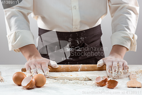 Image of Hands kneading a dough