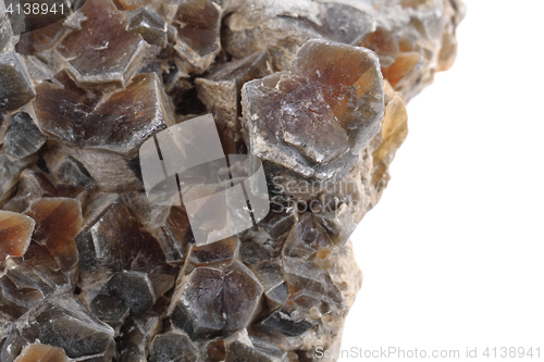 Image of gypsum mineral isolated