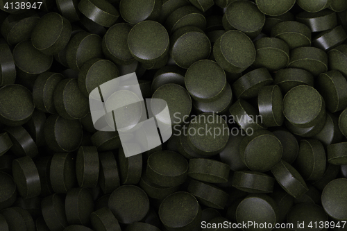 Image of chlorella vulgaris tabs