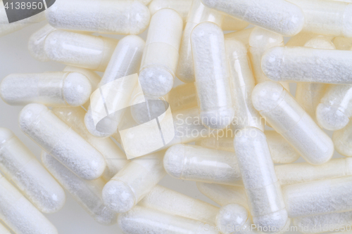 Image of medical pills texture