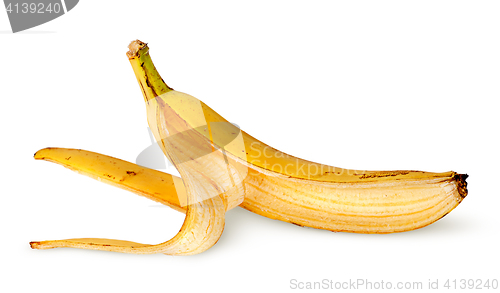 Image of In front banana skin deployed horizontally