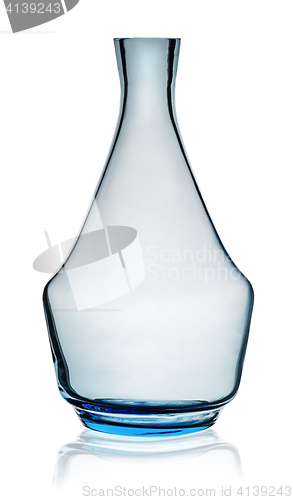 Image of Blue carafe without stopper