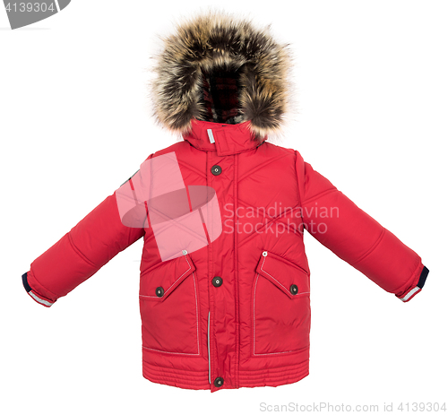 Image of Warm jacket isolated