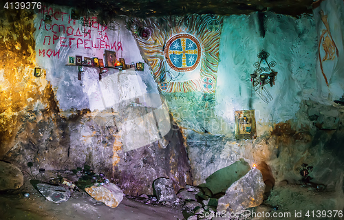 Image of Christian Orthodox Grotto In The Siagne Dungeons