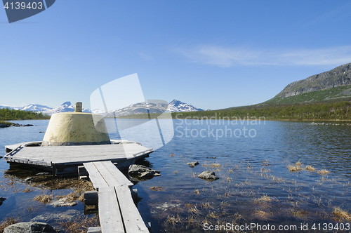 Image of Three-Country Cairn in Lapland