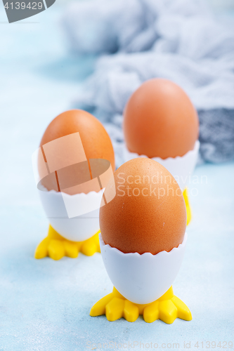 Image of boiled eggs