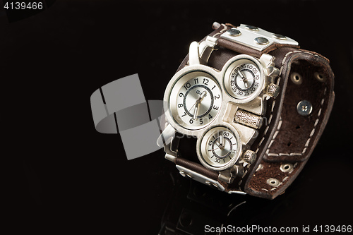 Image of unusual watches. several alternatives dials