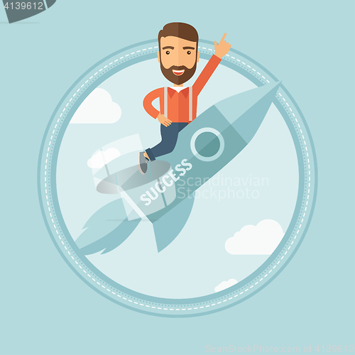 Image of Business start up vector illustration.