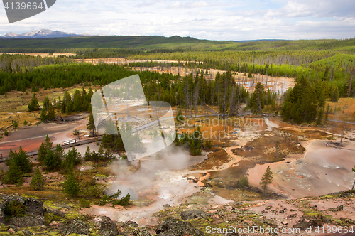 Image of Yellowstone National Park, Utah, USA