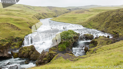 Image of Skogafoss waterfall, Iceland