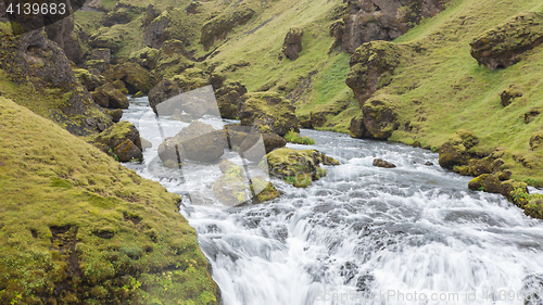 Image of Skogafoss waterfall, Iceland