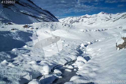 Image of Countryside under snow