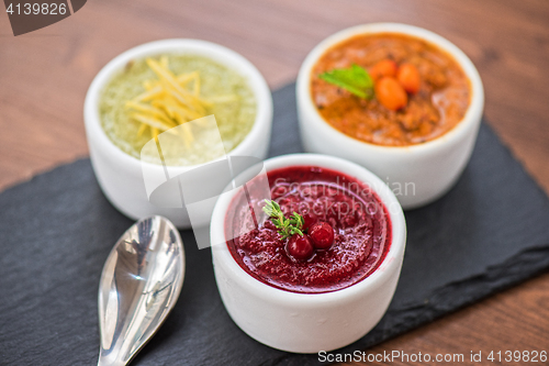 Image of Refreshing lemon cranberry seabuckthorn sorbet