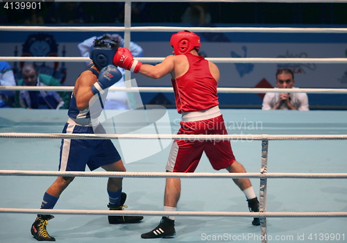 Image of  boxing match