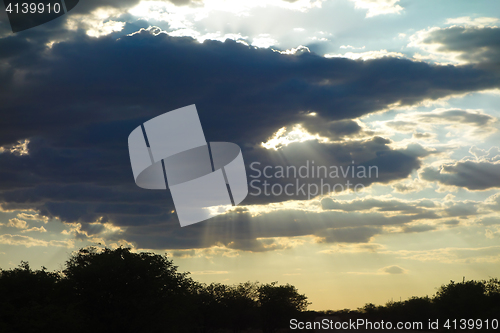 Image of sky and rays