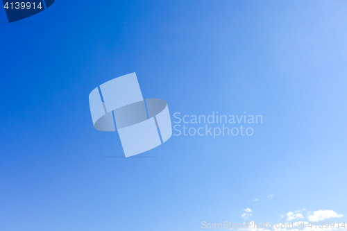 Image of blue sky