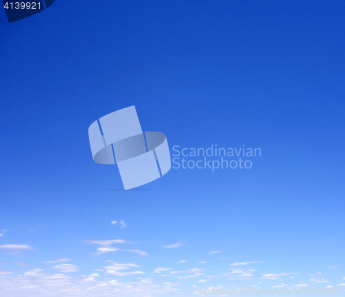 Image of blue sky