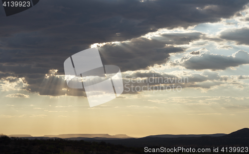 Image of sky and rays