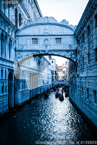 Image of Bridge of Sighs in Venice