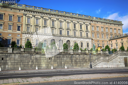 Image of View of The Royal Palace in Stockholm, Sweden