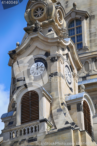 Image of Frauenkirche (Our Lady church) in closeup