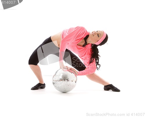 Image of disco ball dancer