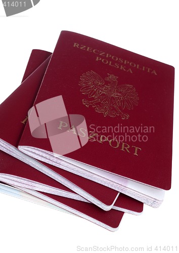 Image of Pile of passport