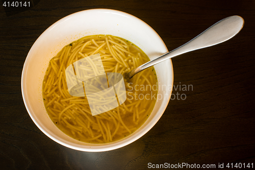 Image of European noodle soup