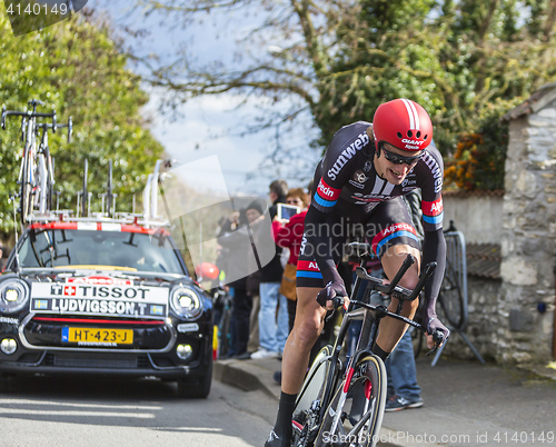 Image of The Cyclist Tobias Ludvigsson - Paris-Nice 2016