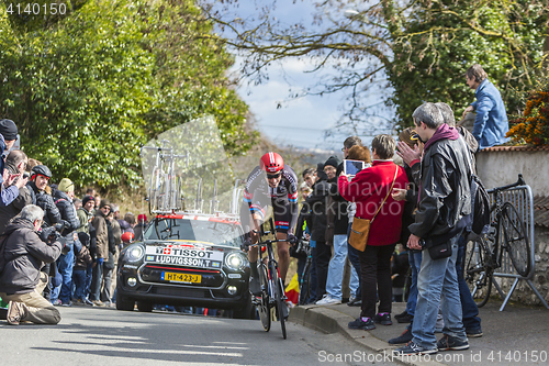 Image of The Cyclist Tobias Ludvigsson - Paris-Nice 2016