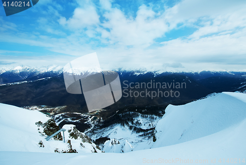 Image of winter mountains