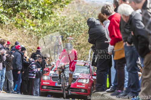 Image of The Cyclist Julien Simon - Paris-Nice 2016