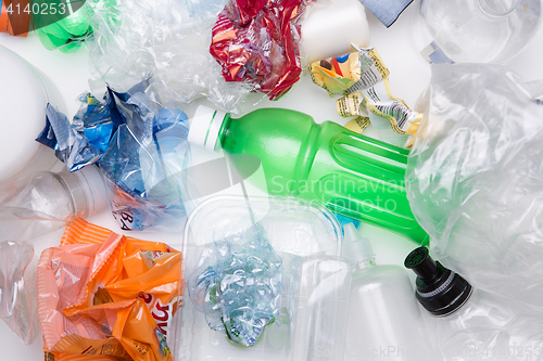 Image of Picture of PET bottles recycle