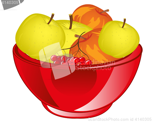 Image of Red apple chalice