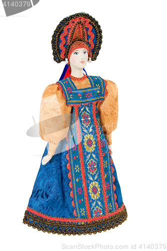 Image of Old Russian Traditional Folk Doll