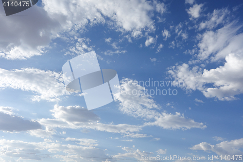 Image of blue sky