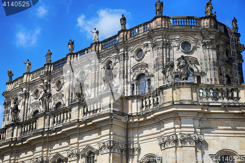 Image of Katholische Hofkirche, Schlossplatz in Dresden, State of Saxony,