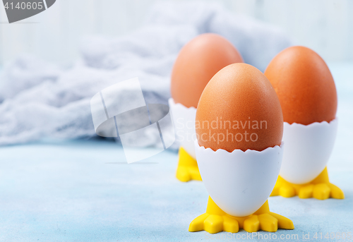 Image of boiled eggs