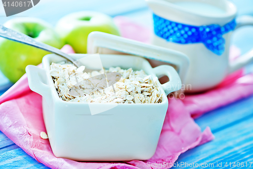 Image of oat flakes
