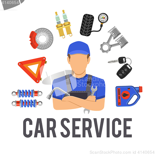 Image of Car Service concept