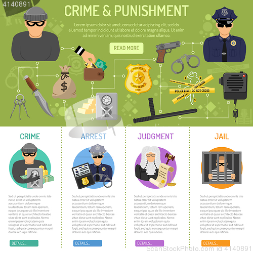 Image of Crime and Punishment infographics