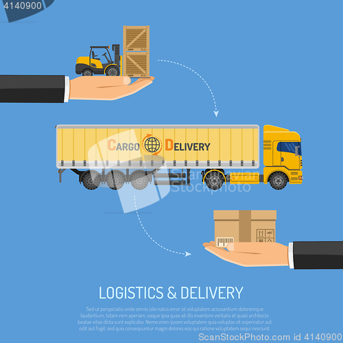 Image of Logistics and Delivery Concept