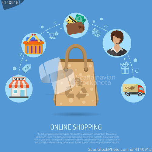 Image of Online Shopping Concept