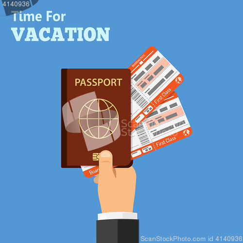 Image of Vacation and Tourism Concept