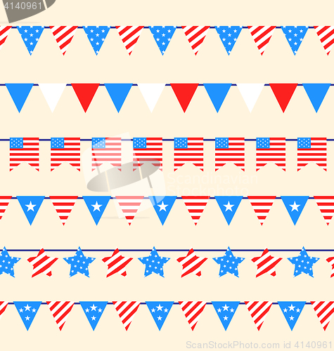 Image of Hanging Bunting Pennants